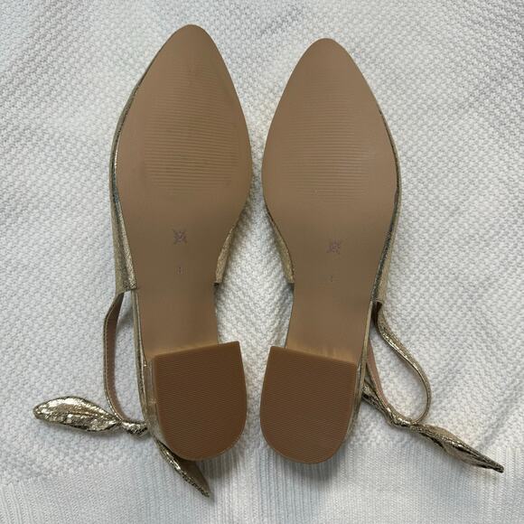 BCBGeneration Women's Torna Ballet Flats Metallic Size 8 - Picture 6 of 8